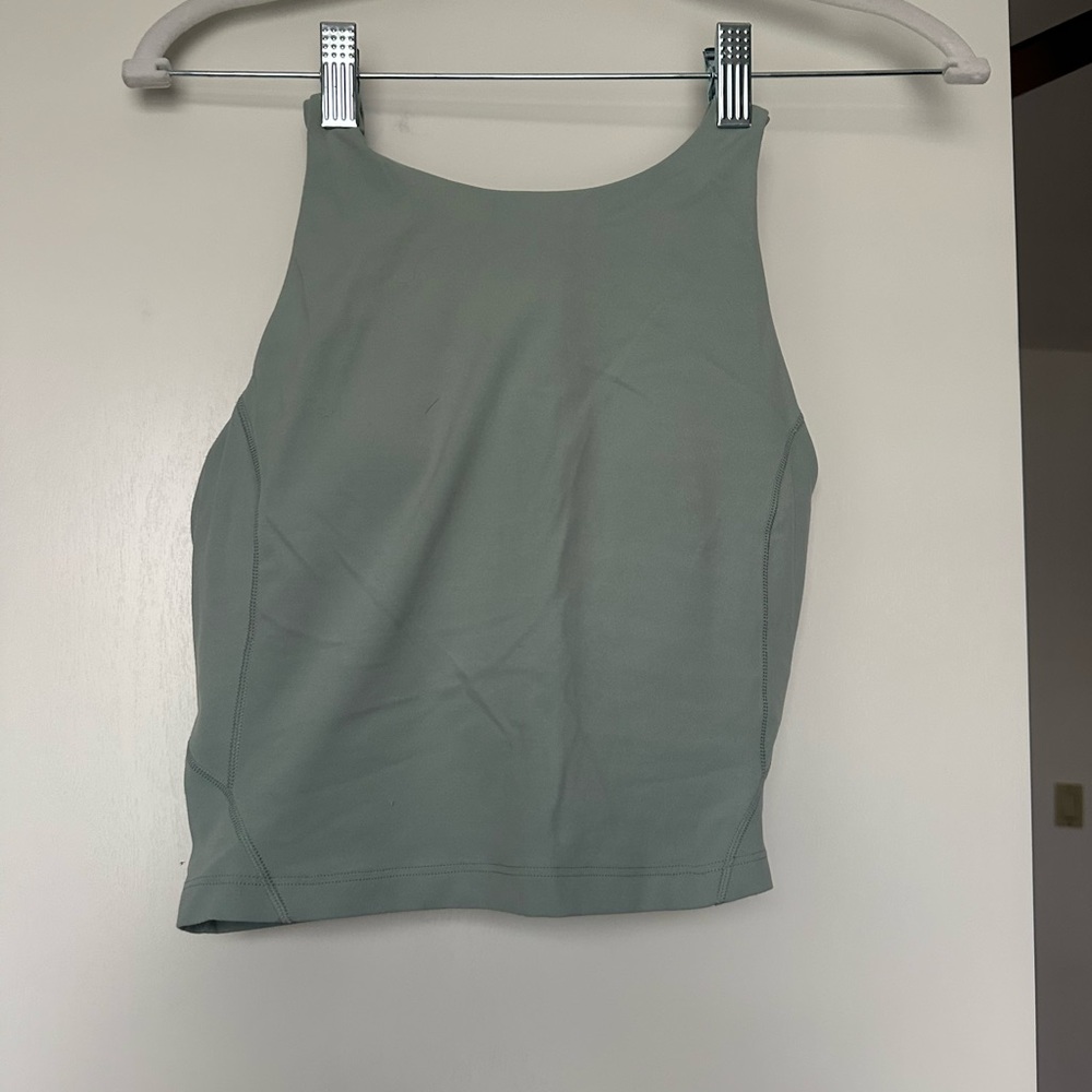 Aqua teal align top from Lululemon